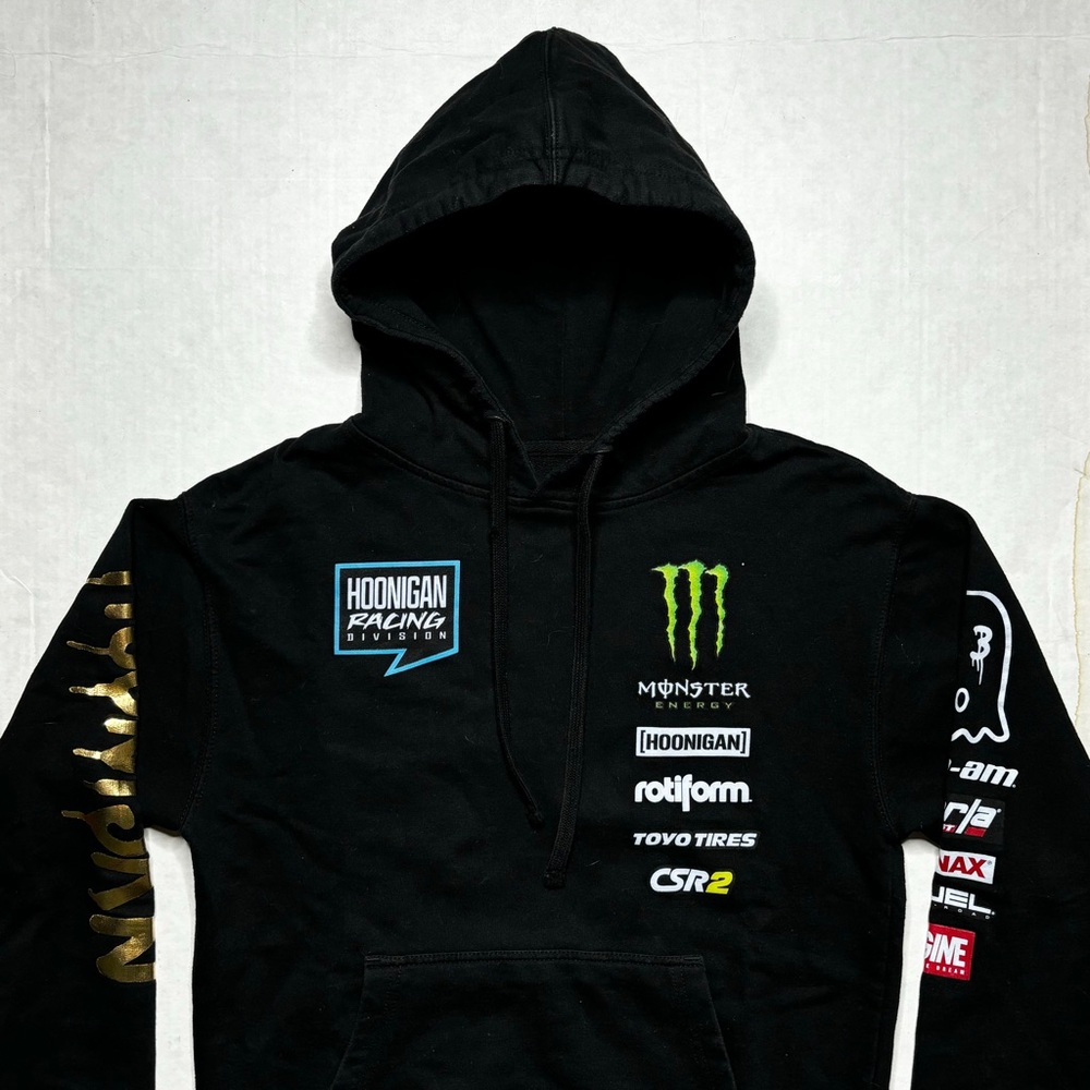 Hoonigan x Trouble Andrew Ken Block Ghost Series pullover hoodie - Picture 3 of 9